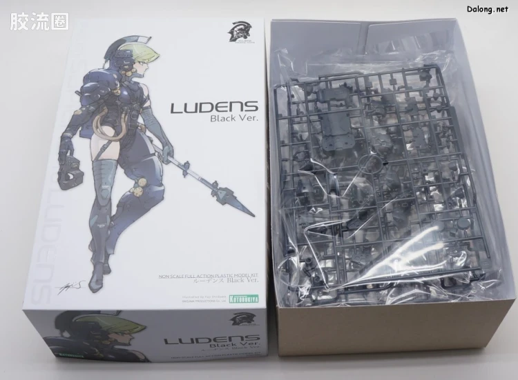 寿屋综合拼装模型系列 死亡搁浅 Ludens娘 黑色Ver. - 图片